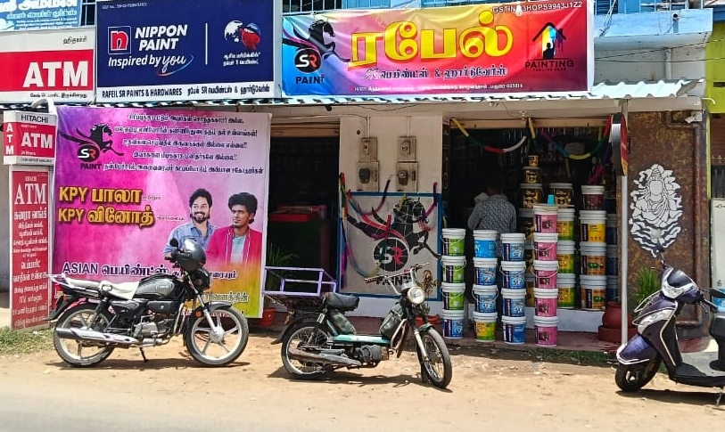 Actor Bala Rafeil sr paint shop invert flux