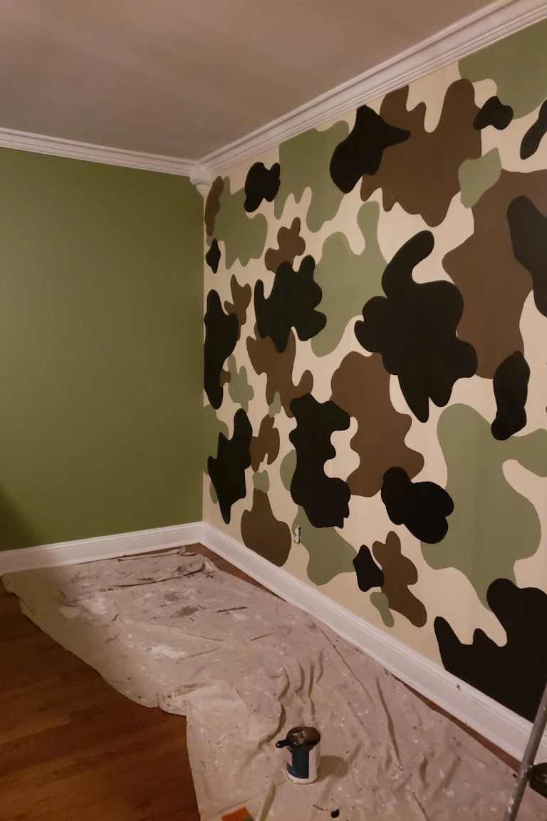 Painting work
